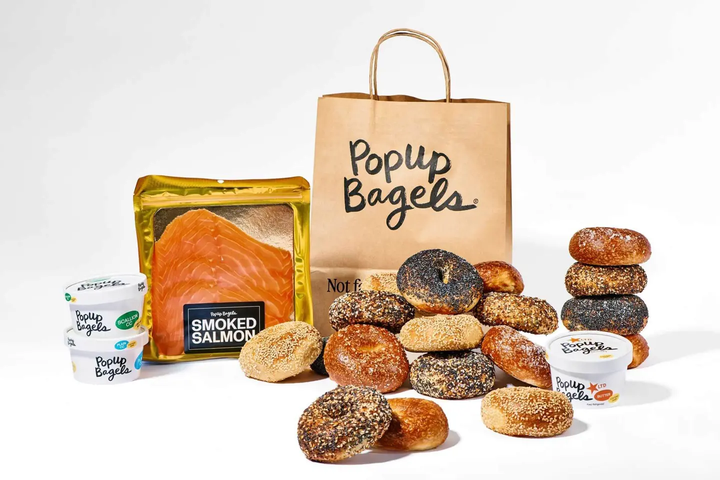 Popup Bagels — bagels, schmears, smoked salmon